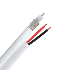KOAKSIAALIKAAPELI RG59 / + 2X0.5MM2