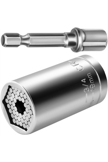 Universal socket - socket wrench 7-19mm