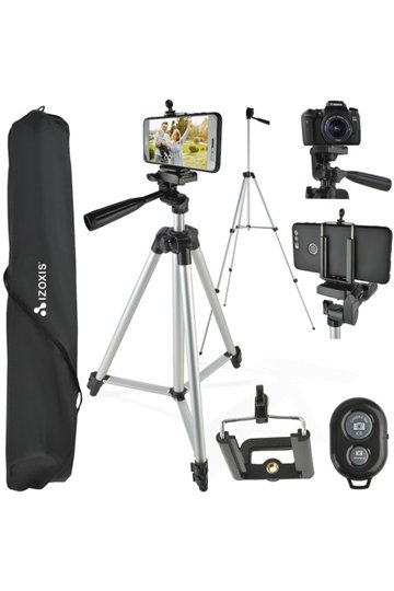 Phone camera tripod set