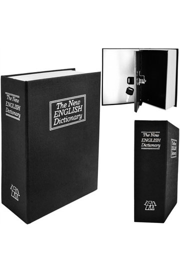 Safe - box hidden in a book 18cmx11.5cm