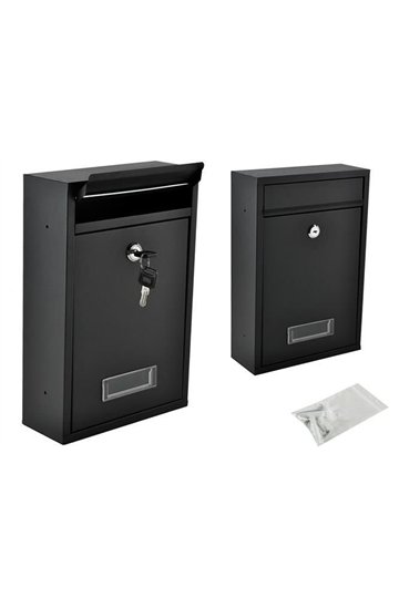 S6237 mailbox - black