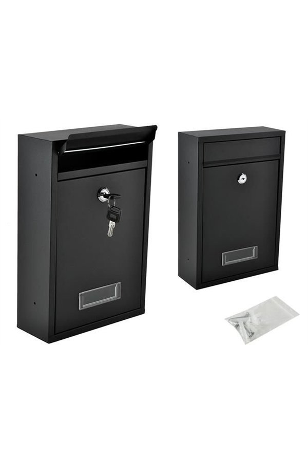 S6237 mailbox - black