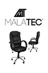 Office chair eco leather - black MALATEC