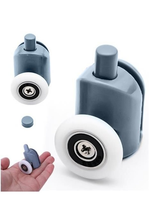 Single lower shower cubicle castor