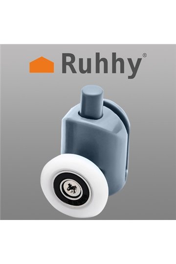 Single lower shower cubicle castor