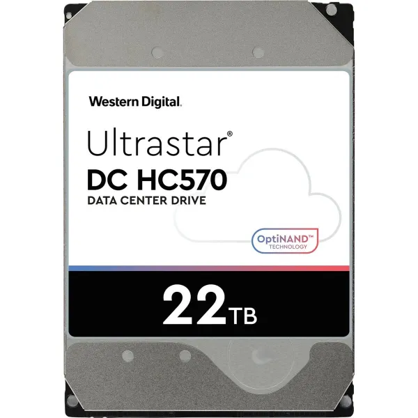 Kietasis diskas Western Digital Ultrastar 0F48155 3,5" 22 TB