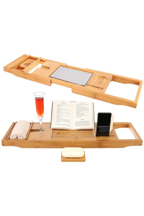 Bath shelf - bathtub cover