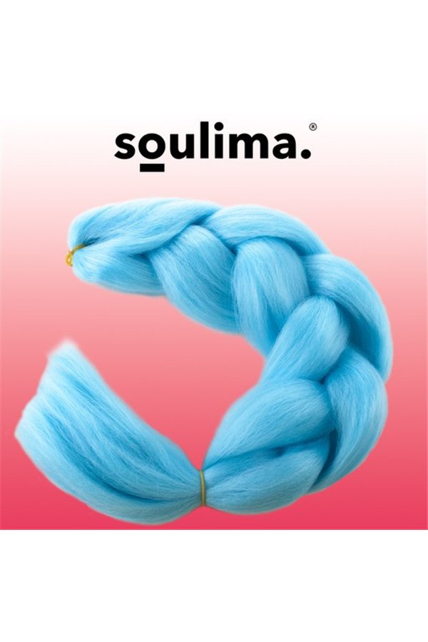 Synteettiset hiusletit - Sininen