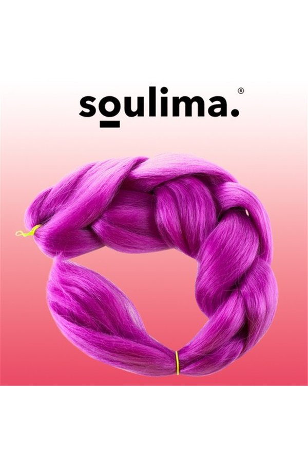 Synteettiset hiusletit - Violetti