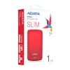 Ārējais cietais disks Adata HV300 Sarkans 1 TB HDD