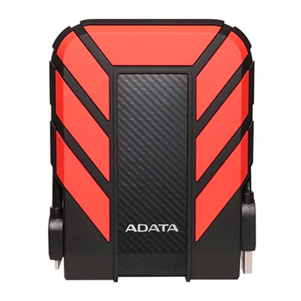 Ārējais cietais disks Adata HD710 Pro Melns Sarkans 2 TB HDD