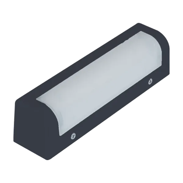 STŪRA LED GAISMEKLIS 6W 230V 4000K IP54 MELNS