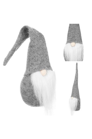 Standing gray gnome