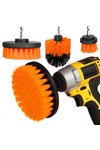 Drill cleaning brushes - 4 pcs