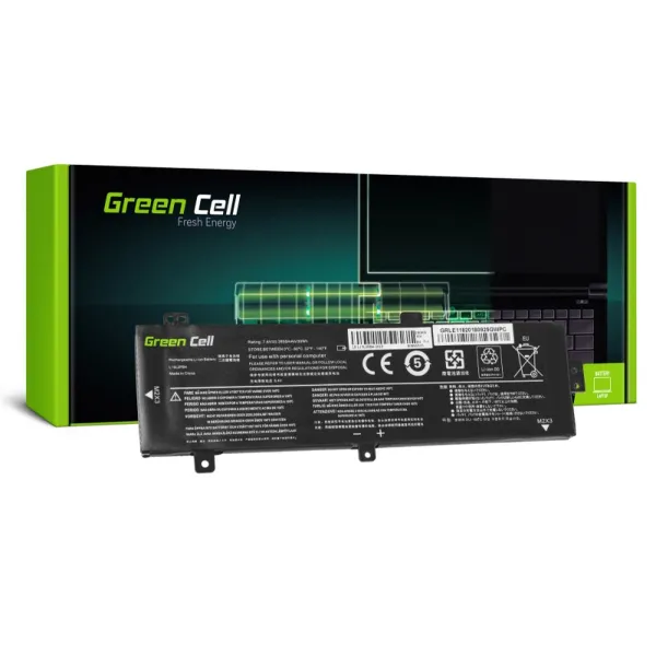 Nešiojamo kompiuterio baterija Green Cell LE118 Juoda 3500 mAh