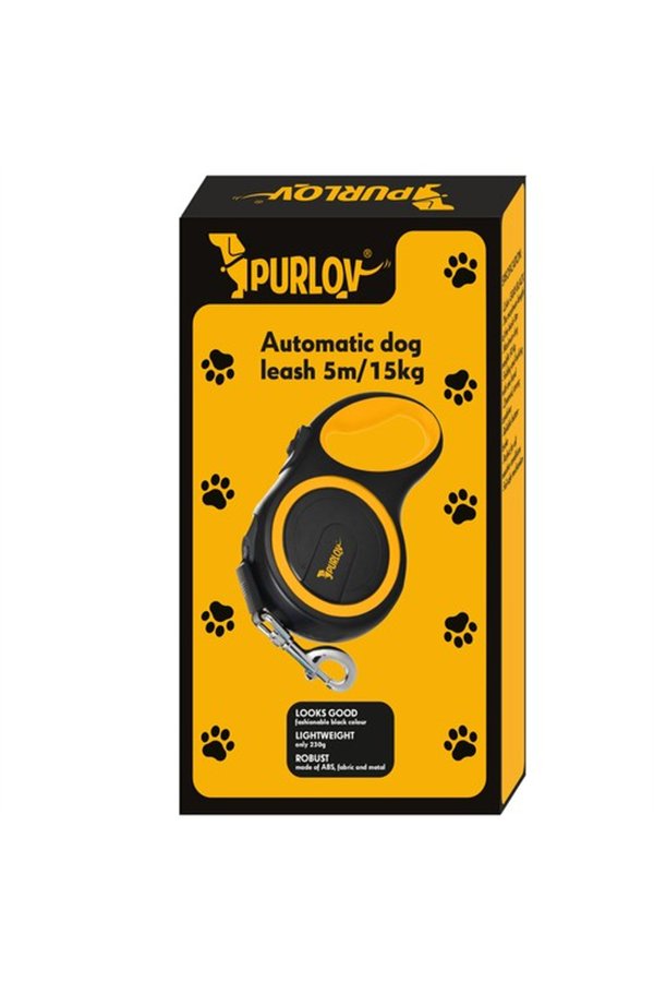 Automatic dog leash 5m/15kg Purlov 19788