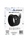USB-A 2.0 C 5m Izoxis 19911 kaabel