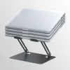 Folding and Adjustable Laptop Stand Media Tech MT2661 Silicone Aluminium Carbon steel