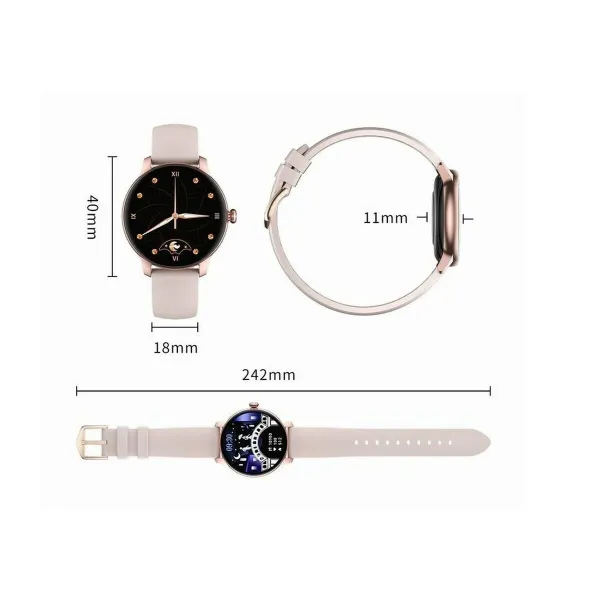 Viedpulkstenis Oromed ORO LADY ACTIVE Rozā 1,09"