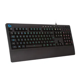 Mänguriklaviatuur Logitech 920-008093 Hispaaniakeelne Qwerty Must