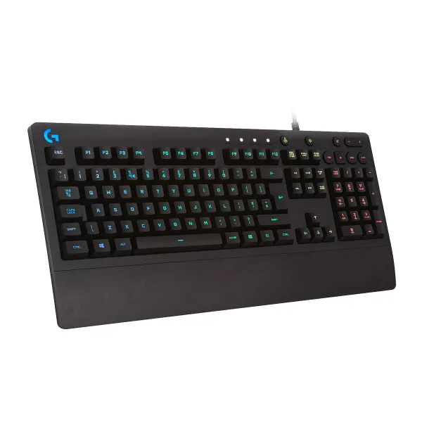 Spēļu Klaviatūra Logitech 920-008093 Spāņu Qwerty Melns