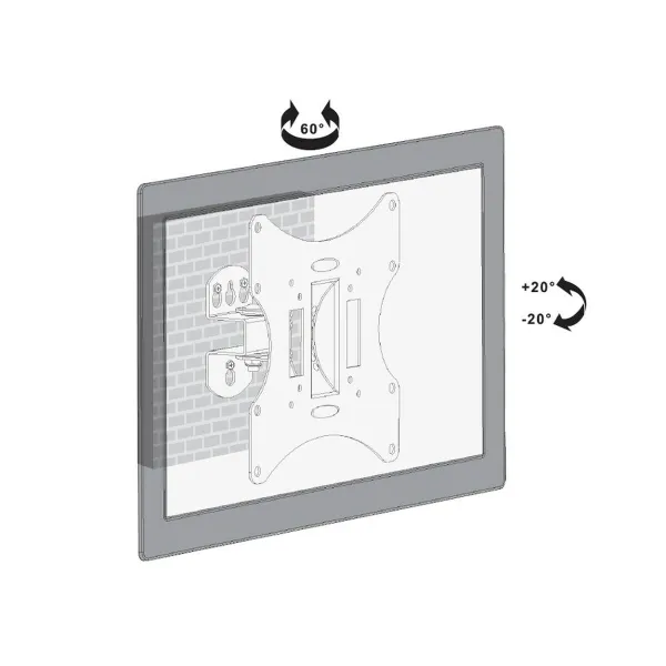 Lauatugi Ekraanile MacLean MC-501B 23" 42"