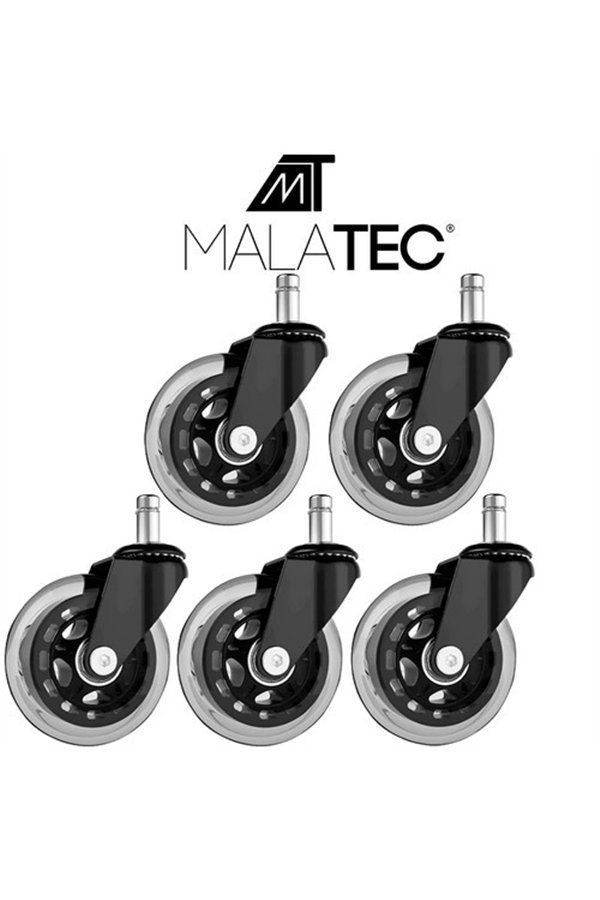 Kontoritooli rattad - 5 tk Malatec 22077