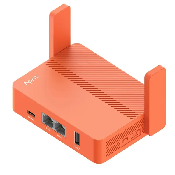 Rūteris Cudy AC1200 Oranžs RJ45 Ethernet LAN Wi-Fi