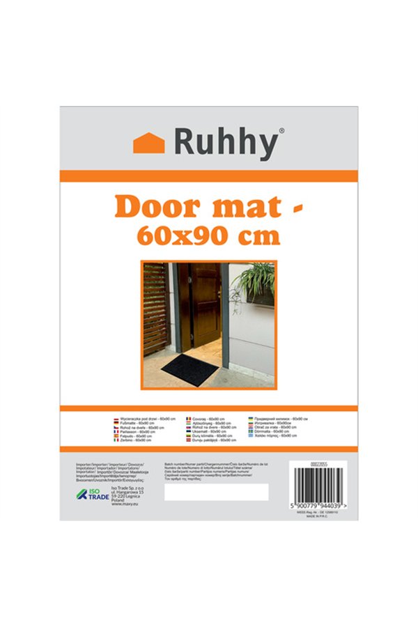 Uksematt - 60x90cm Ruhhy 22055