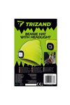 Winter hat with flashlight - yellow Trizand 22664
