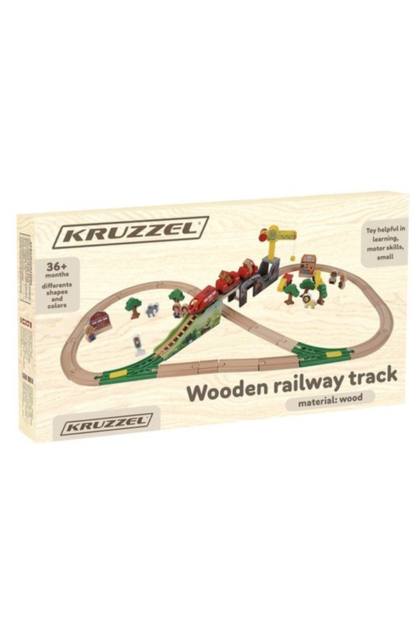 Puinen junarata Kruzzel 22495