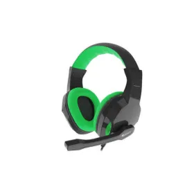 Игровой наушник с микрофоном Genesis NSG-1435 Чёрный Зеленый