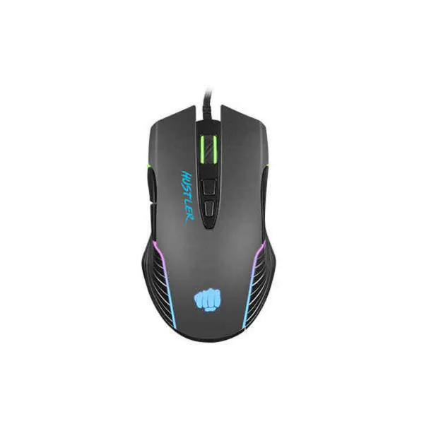 Žaidimų pelė Fury NFU-1698 6400 DPI Juoda Spalvotas 6400 dpi
