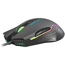 Mänguri Hiir Fury NFU-1698 6400 DPI Must Mitmevärviline 6400 dpi