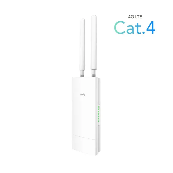 Maršrutizatorius Cudy LT400 OUTDOOR_EU Balta RJ45 RJ45 x 1 Wi-Fi 4