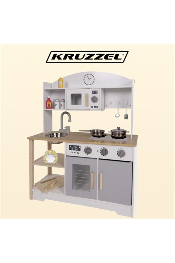 Kruzzel 21933 medinė virtuvė | Pirkti internetu — Megaluks