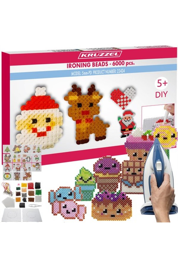 Ironing beads - 6000pcs Kruzzel 22424