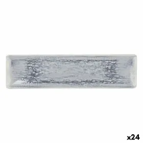 Serving Platter La Mediterránea Adhara Rectangular 30 x 8 x 2cm (24 Units) (30 x 8 cm)