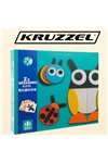 Wooden puzzle - Kruzzel puzzle 22426