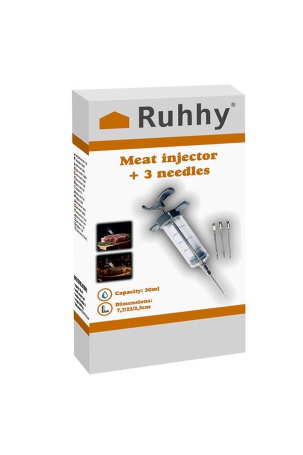 Meat injector + 3 needles Ruhhy 23055