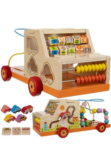 Puidust autode sorteerija Kruzzel 22652