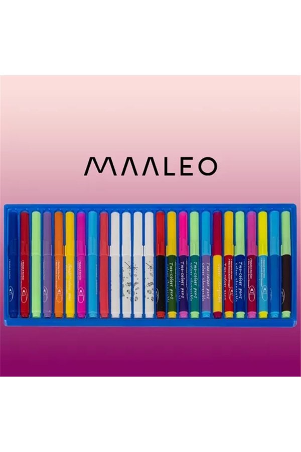 Marker set - 25 pcs Maaleo 23201
