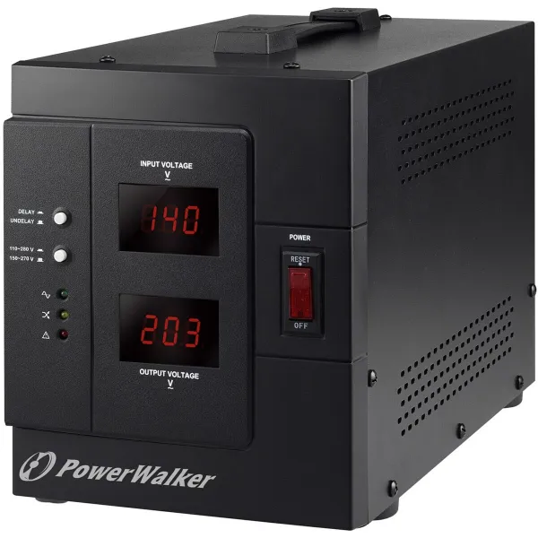 Uninterruptible Power Supply System Interactive UPS Power Walker AVR 3000 SIV FR 2400 W