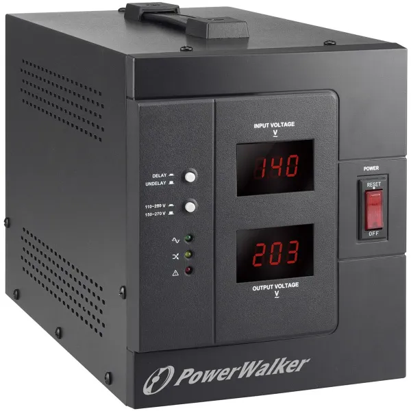 Uninterruptible Power Supply System Interactive UPS Power Walker AVR 3000 SIV FR 2400 W