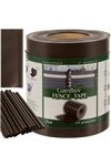 Fencing tape 19cmx35m 630g/m2 brown 23707