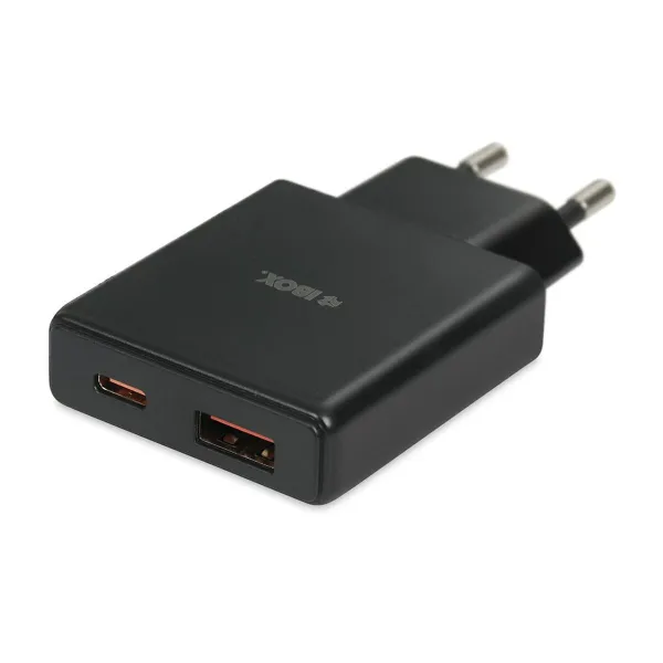 Сетевое зарядное устройство Ibox ILUC43B Чёрный 30 W (1 штук)