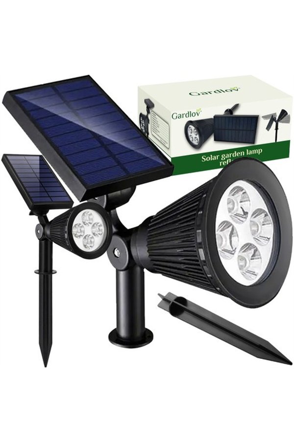 Solar garden lamp - Gardlov 24002 reflector
