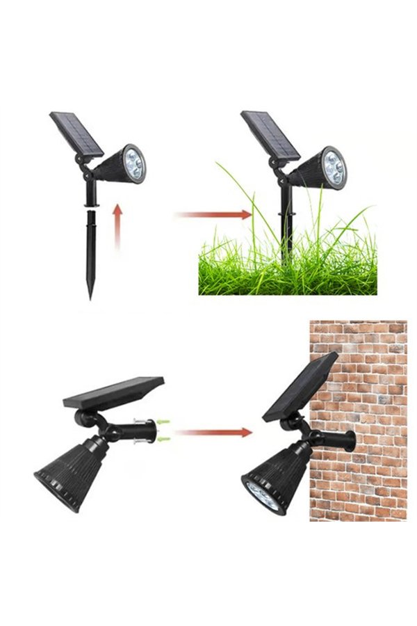 Solar garden lamp - Gardlov 24002 reflector