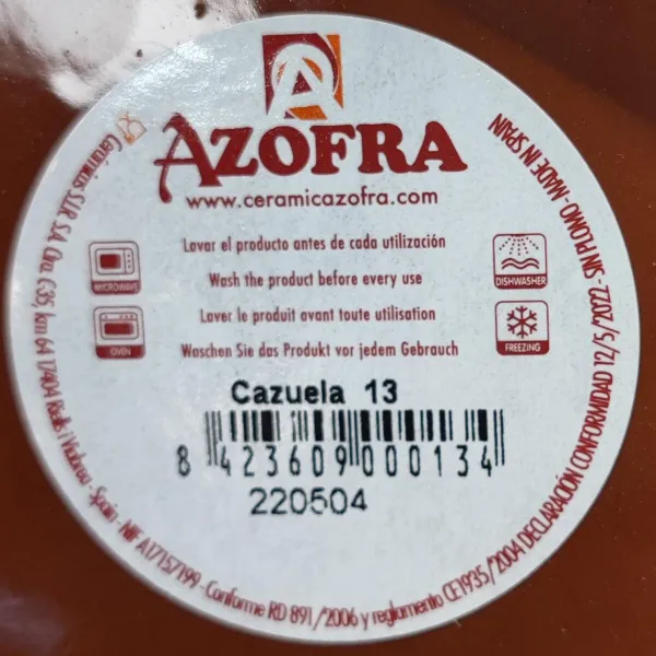 Keptuvė skersmuo Azofra (26 vnt.)