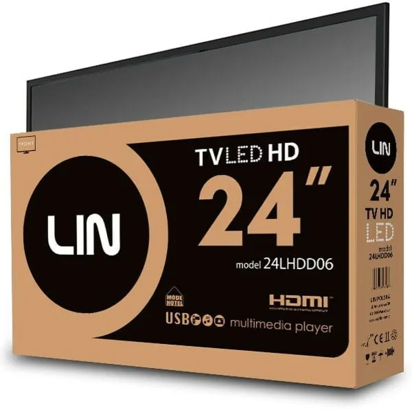 Televīzija Lin 24LHDD06 HD 24" LCD